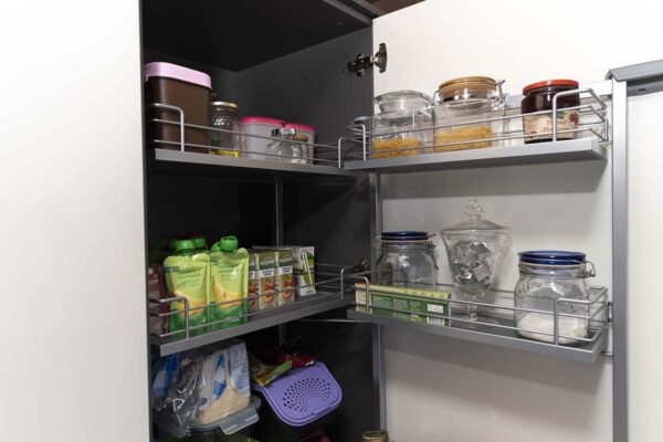 Cocina Lacada en Blanco Tiradores Minimalistas - Madefor (16)