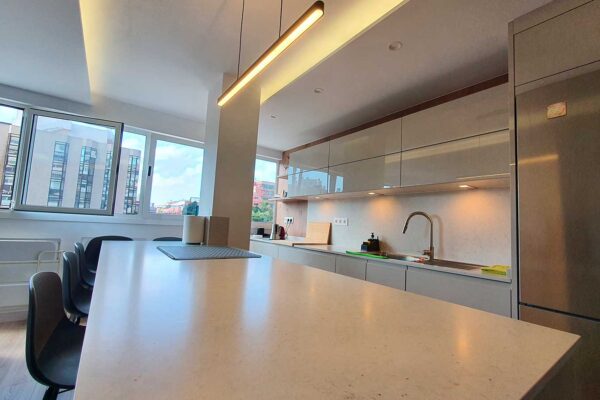 Cocina en Las Palmas color Lime Delight