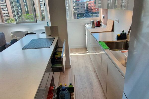 Cocina en Las Palmas color Lime Delight