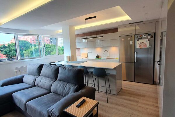 Cocina en Las Palmas color Lime Delight