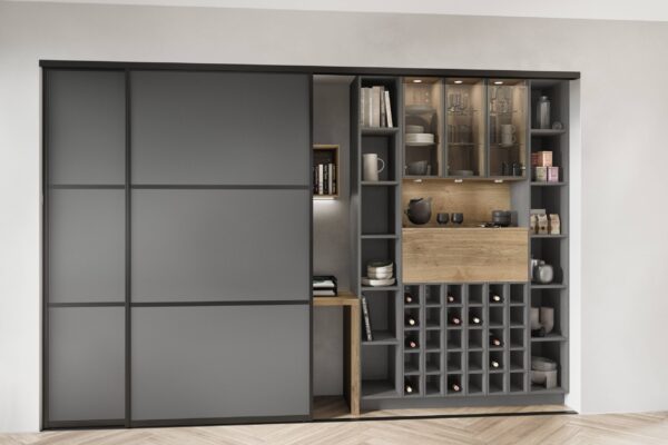 Armario corredera con múltiples soluciones